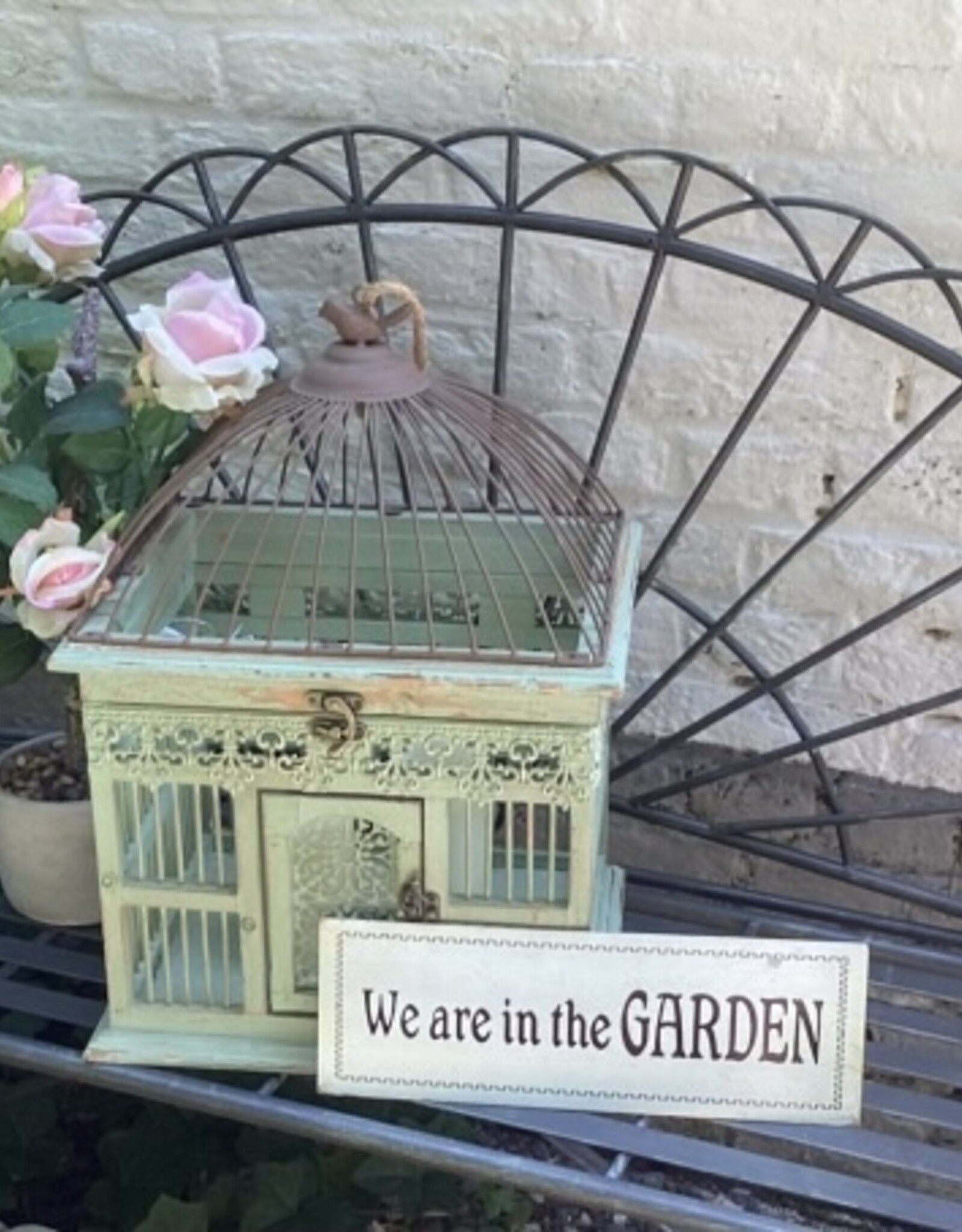 Cage à oiseaux décorative