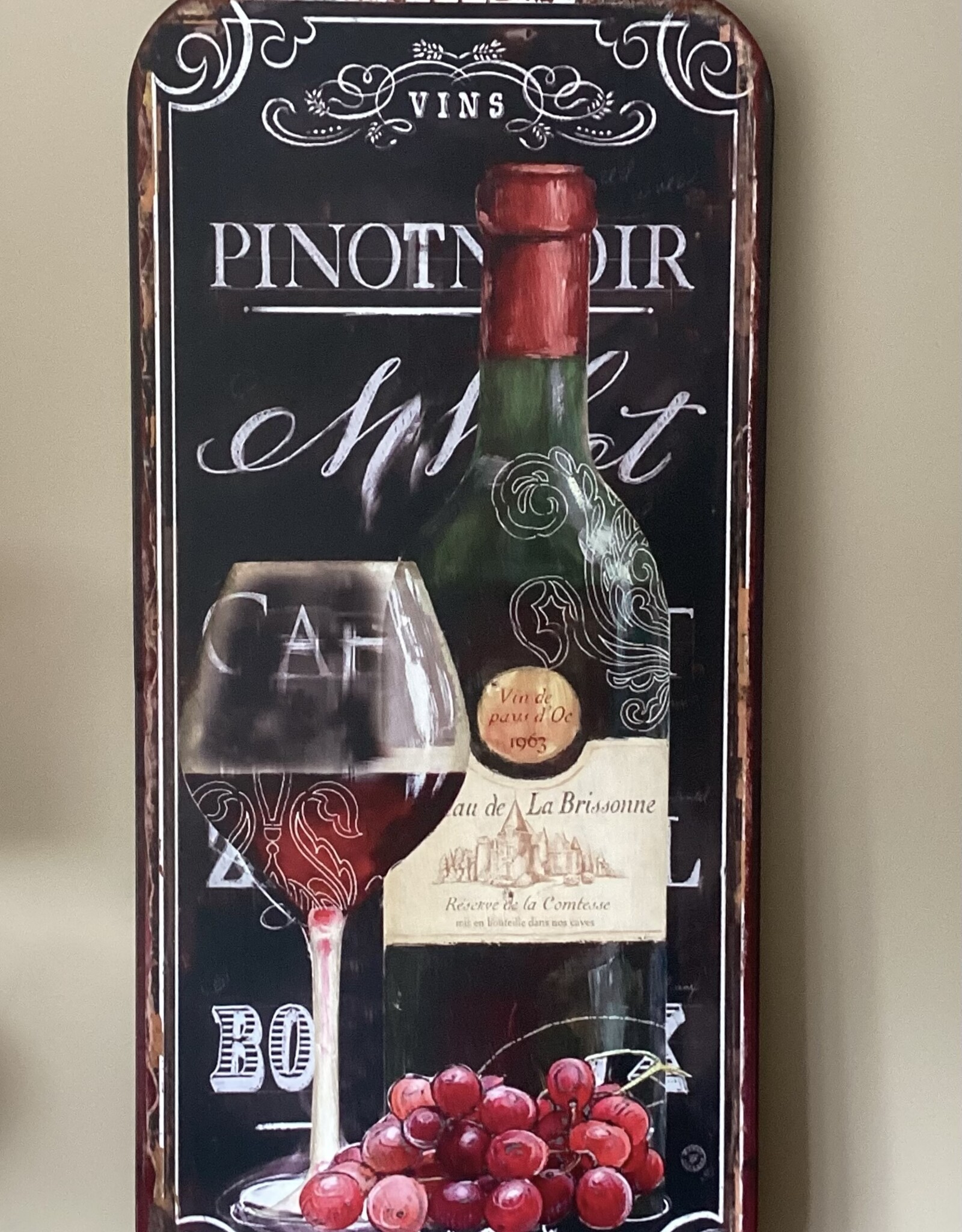Wanddecoratie “ Vins”