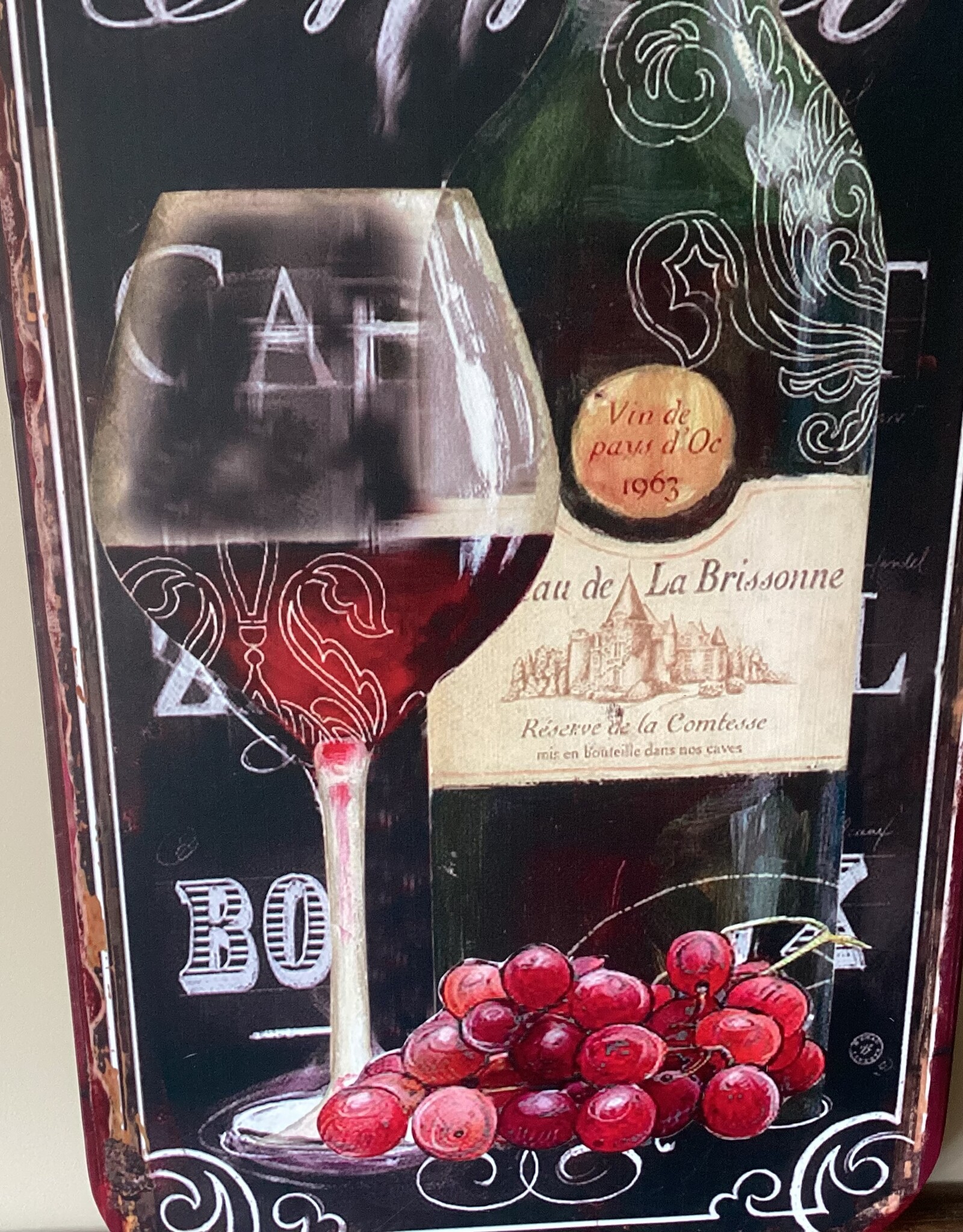 Décoration murale "Vins"