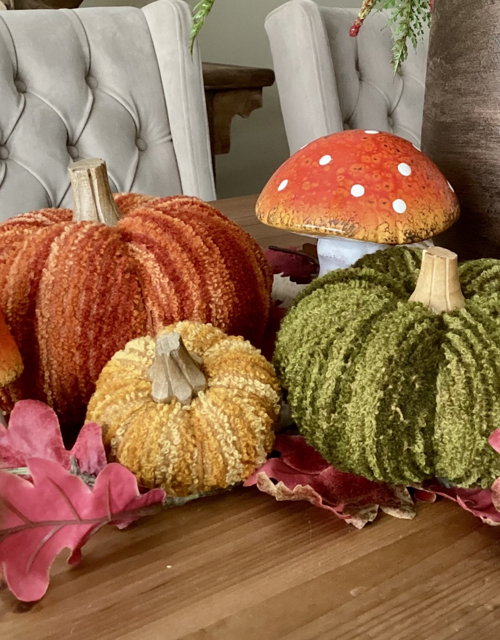 Citrouilles décoratives (set)