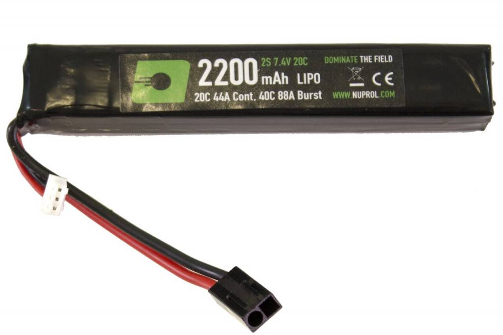 2 sticks batterie lipo 2s 7.4v 1200mah 25c