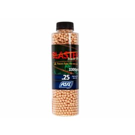 ASG Blaster Tracer 0,25g Airsoft BB in Red colour-3300 pcs. in bottle