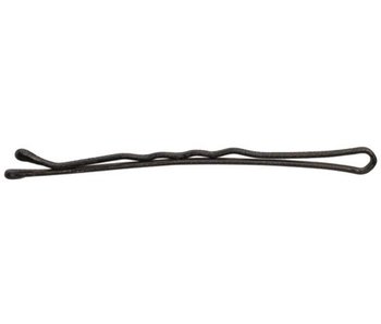 Sibel Blend-rite schuifspeldjes Zwart, lang 65mm.  Kaartje met 8 stuks