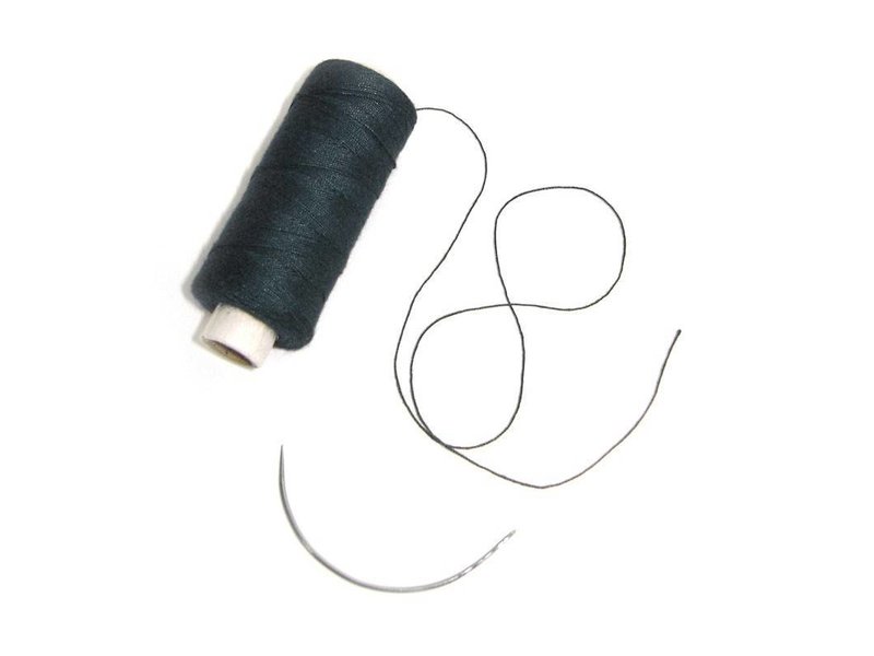 Balmain Soft Blend Weaving Thread + Needle  Black