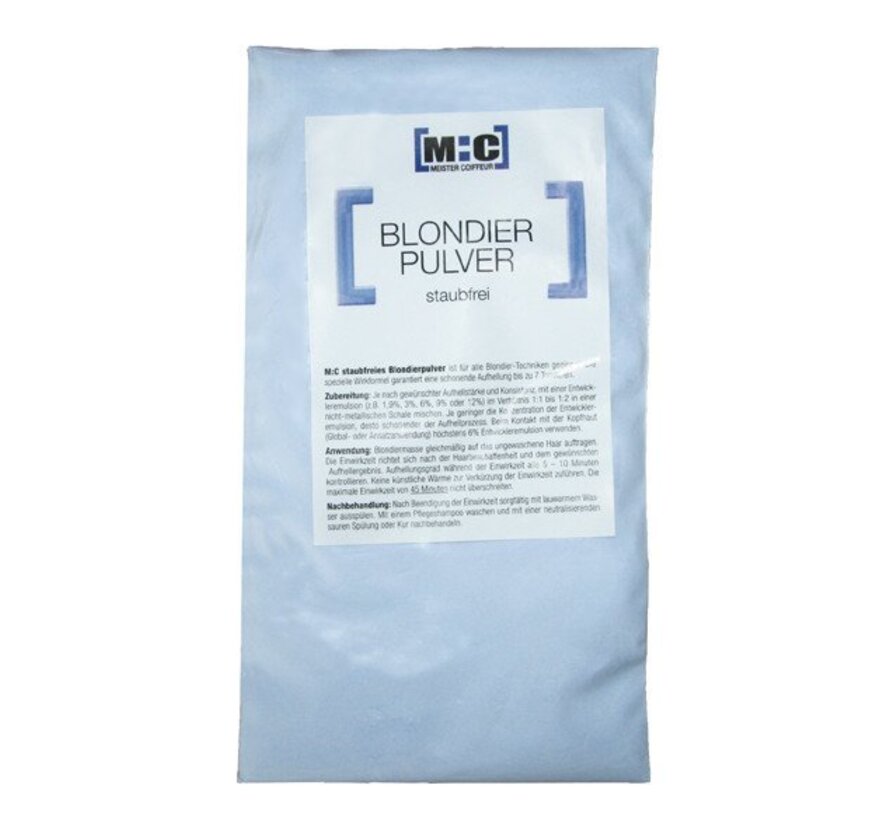 M:C Blondeerpoeder Blauw 100 Gram