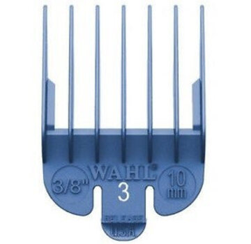 Wahl Opzetkam Plastic 10mm Blauw. ( gaat uit assortiment)