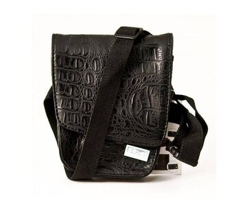 Sibel Holster Trio Crocolook voor 3 scharen