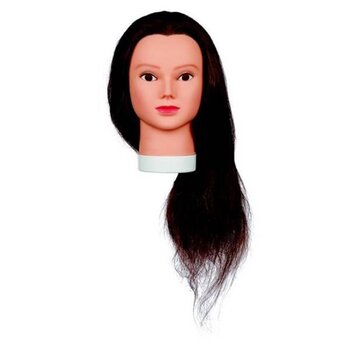 Sibel Best Buy Oefenhoofd Lady 60cm Human Hair