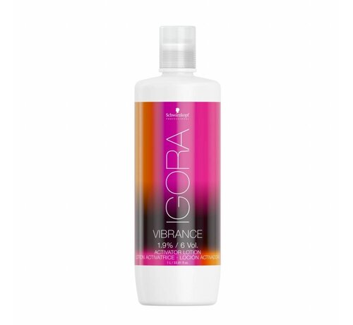 Schwarzkopf Professional Igora Vibrance Lotion Developer 1,9% - 6Vol