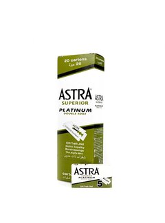 Astra Double Edge Blades 20x5 Stuks