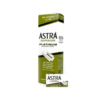 Astra Double Edge Blades 20x5 Stuks