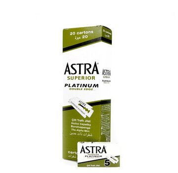 Astra Double Edge Blades 20x5 Stuks