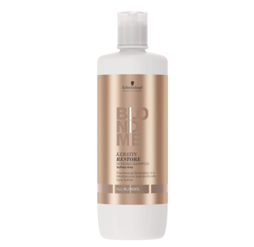 Schwarzkopf BlondMe Keratine Restore Blonde Shampoo 1000ml