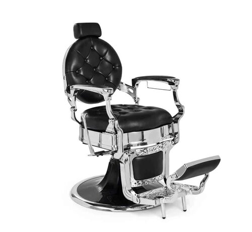 Mirplay Barberchair Kirk Black / Chrome