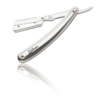 Gentleman Barbier Scheermes Silver Tight