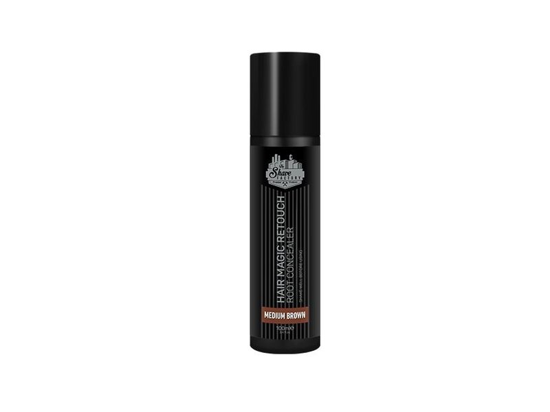 The Shave Factory Hair Magic Retouch Spray 100ml - Medium Brown