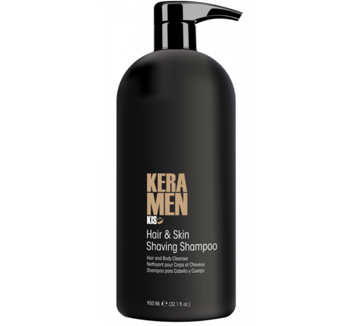 KIS KeraMen Hair & Skin Shaving Shampoo 950ml