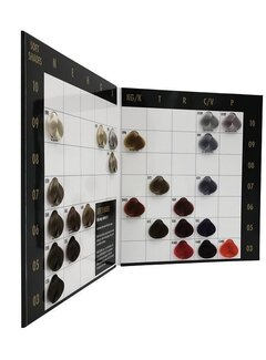 KIS SoftShades ColorChart NEW "The Hairdressers Secret "