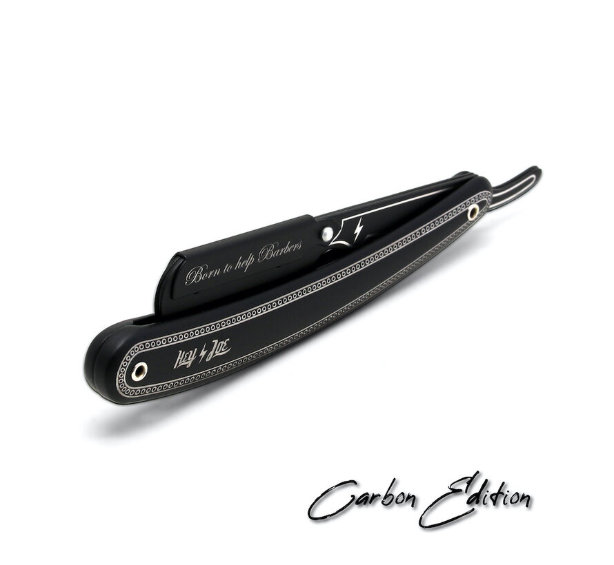 Premium Styling Razor Black Carbon + Euromax Single Blades