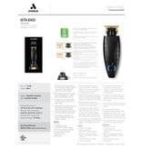 Andis GTX-EXO Cordless Trimmer + Free CTX Trimmer