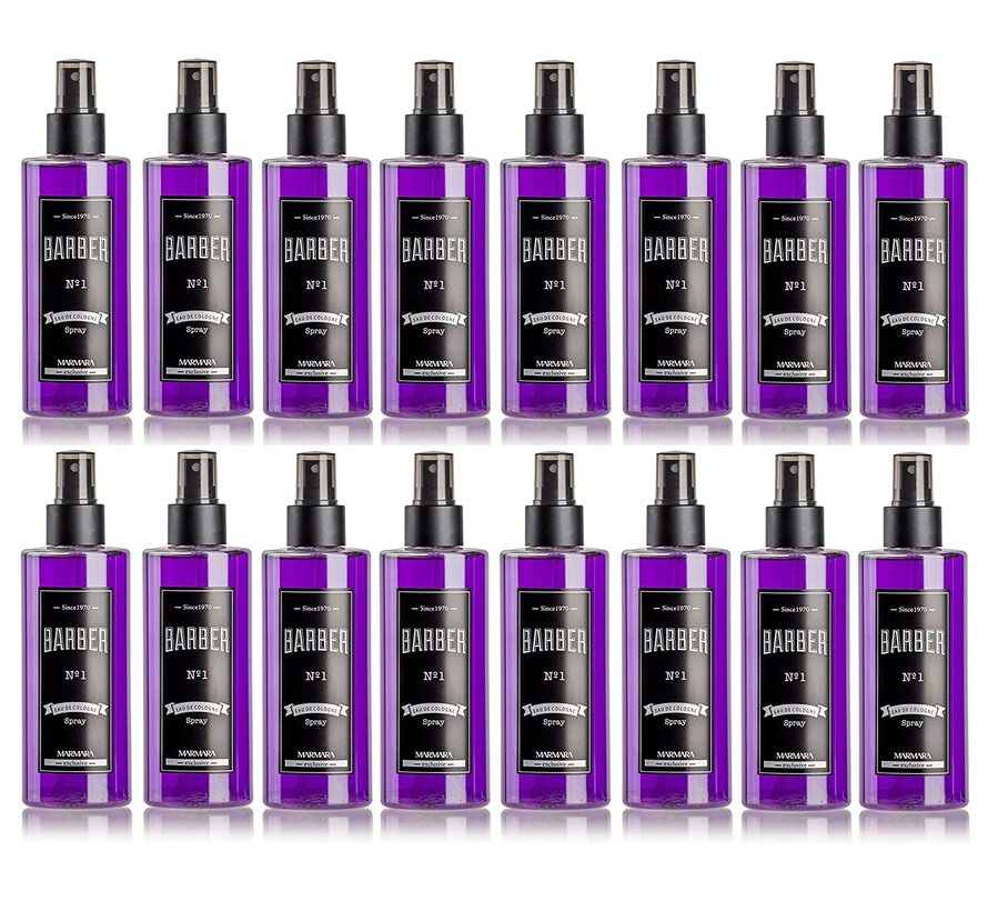 Cologne NO1. Paars 250ml Spray Bottle - BOX 16 STUKS