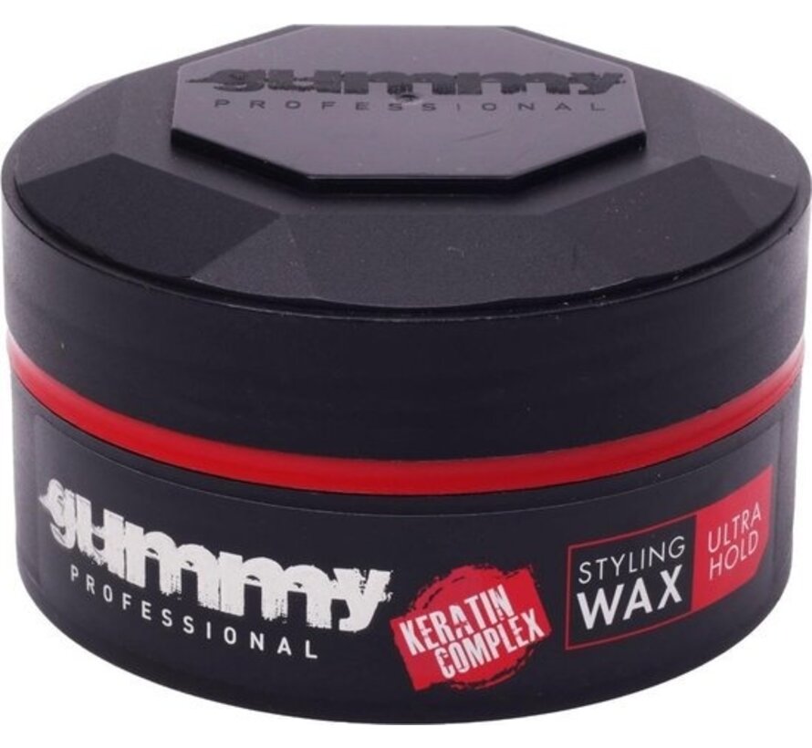 Styling Wax Ultra Hold 150ml Rood  - DOOS - 36 stuks