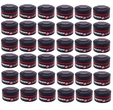 Gummy Styling Wax Ultra Hold 150ml Rood  - DOOS - 36 stuks