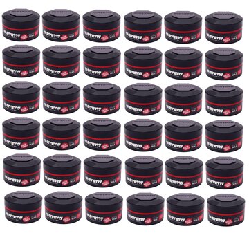 Styling Wax Ultra Hold 150ml Rood  - DOOS - 36 stuks
