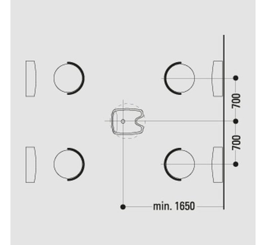 Contura Form Plus Waszuil (360°)