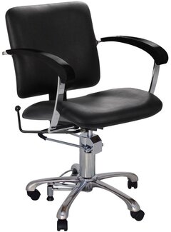 Comair Kappersstoel London D Beweegbare rugleuning met wielen en rem