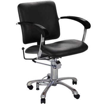 Comair Kappersstoel London D Beweegbare rugleuning  met wielen en rem