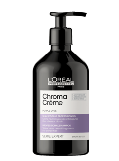 L'Oréal Professionnel Serie Expert Chroma Crème Shampoo 500ml - PURPLE