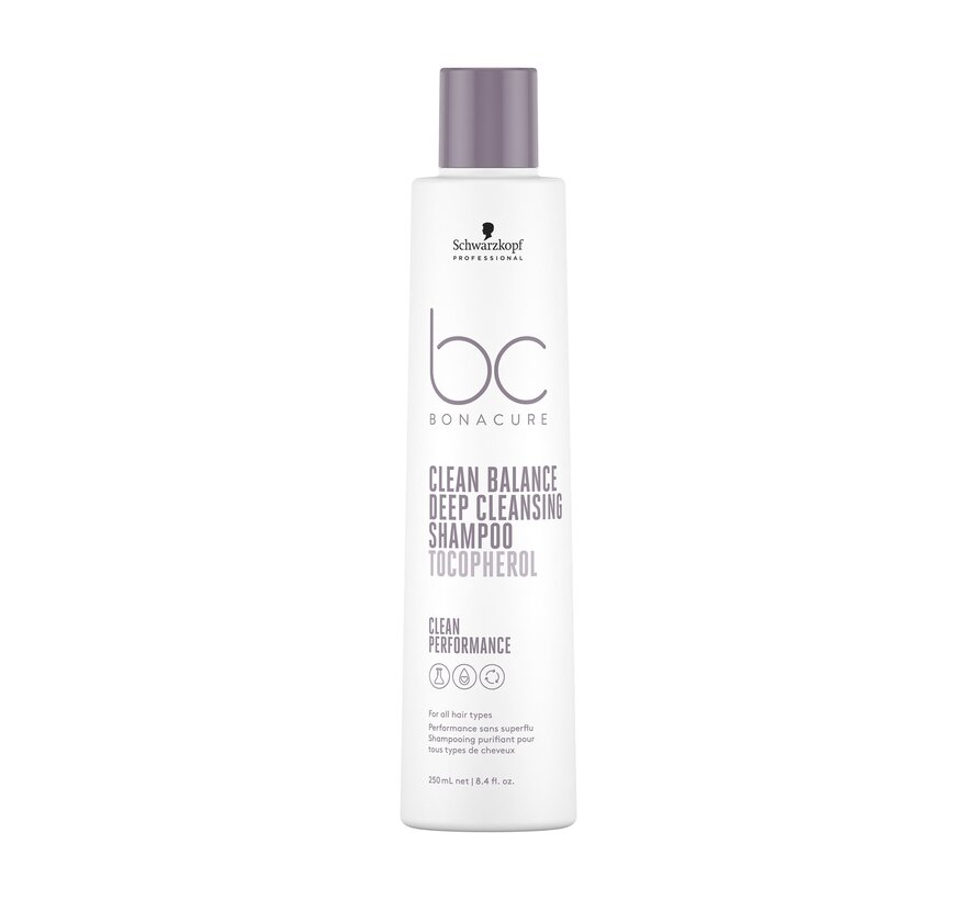 Bonacure Clean Balance Deep Cleansing Shampoo 250ml