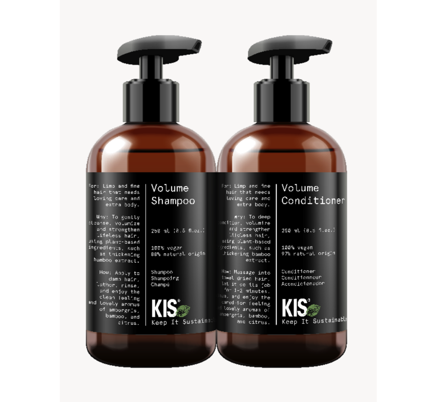 KIS GREEN DUOSET Shampoo + Conditioner 250ml Zakelijk Inkopen