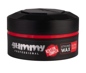 Gummy Styling Wax Ultra Hold 150ml Rood