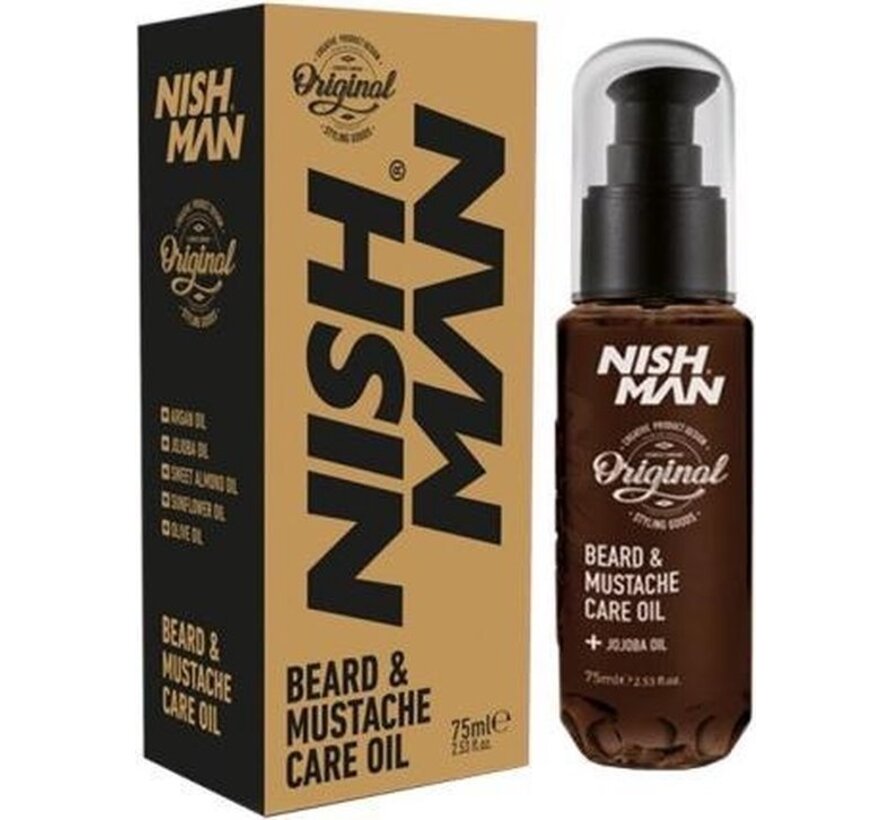 Beard and Moustache Care Oil 75ml