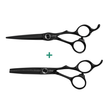 E-Kwip Kuro Kappersscharen Set Black