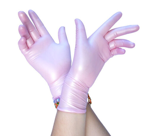 LEVEL3 Nitrile Gloves Pink