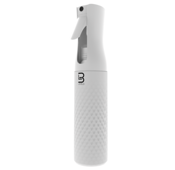 LEVEL3 Beveled Spray Bottle WHITE Mist 300ml