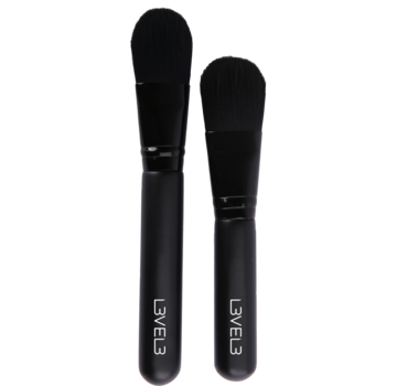 LEVEL3 2 Stuks Face Mask Brush Set