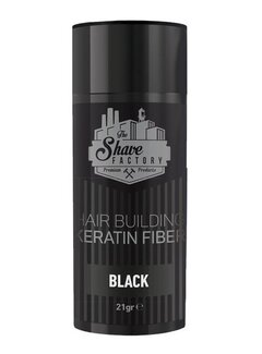 The Shave Factory Hair Building Keratin Fiber 21 Gr. Black