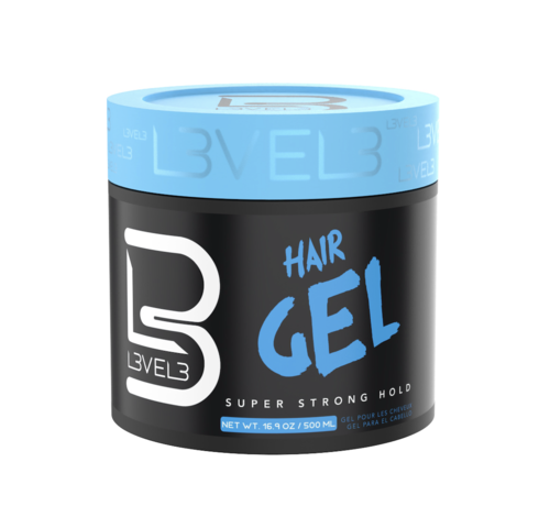 LEVEL3 Super Strong Hair Styling Gel 500ml