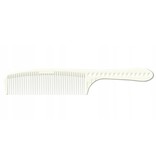 JRL Professional Barbering comb 7,6" Tondeusekam Wit
