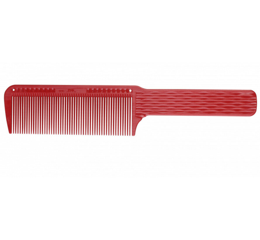 Barber Blending comb 9,6" Tondeusekam Rood