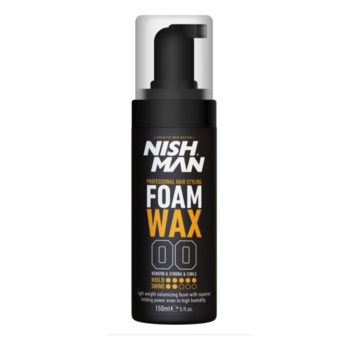 Nish Man Foam Wax 150ml