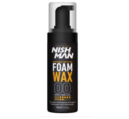 Nish Man Foam Wax 150ml