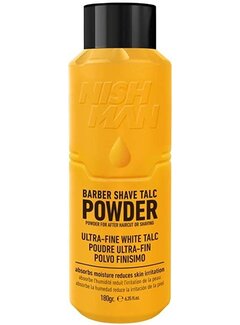 Nish Man Barber Shave Talc Powder 180g