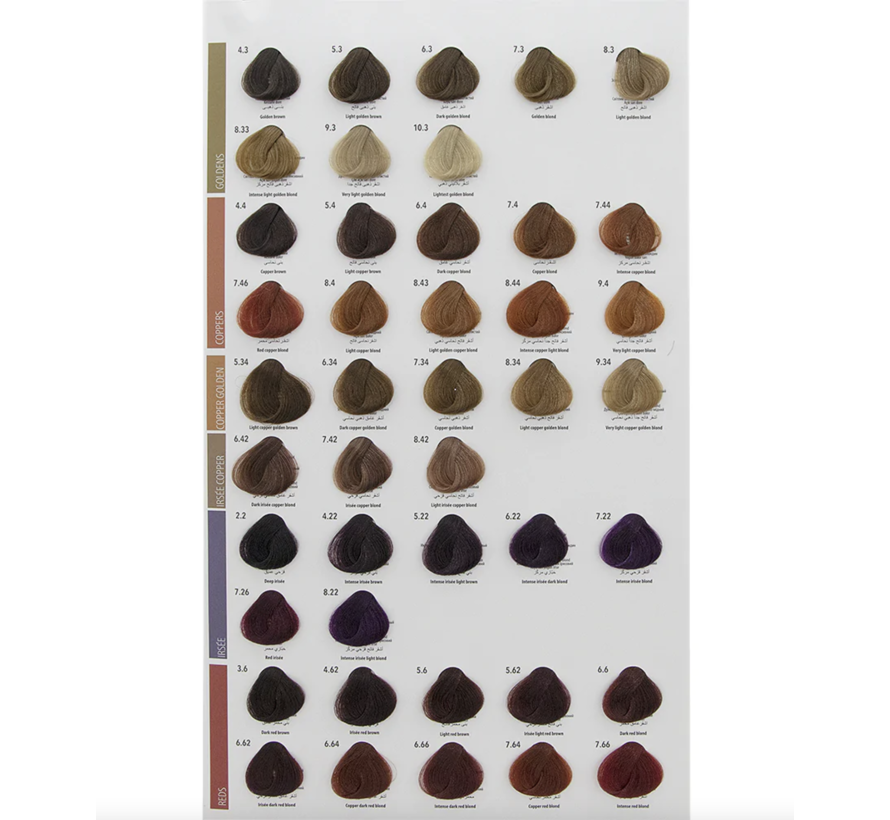 Kleurenkaart / Color Chart LARGE