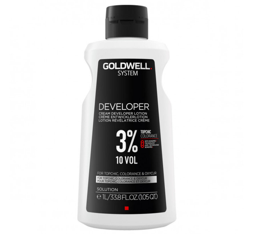 Topchic Developer Lotion 3% - 1000ml