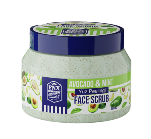 FNX Barber Face Scrub Avocado & Mint 500ml